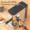 imageAGLUCKY 15Bar Espresso Coffee Maker Machine with Steam Milk Frother Wand Compact Espresso with a Detachable Water TankIdeal for Home Baristas Craft Latte ampamp Cappuccino