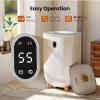 imageAGLUCKY Towel Warmer for Bathroom 40L Large Towel Warmers Bucket with 2 Heating Modes LCD Screen 20406090 Min Auto ShutOff Fits 2 Blankets Bathrobes PJs Ideal Gift for Family White40L