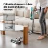 imageAGAGLUCKY Stick Vacuum Cleaner Powerful Suction with SelfCollecting Dust Bin 3in1 Upright Rechargeable Vacuum Cleaners for Home Pet Hair Hardwood Floors Carpets PurpleTiffany Green