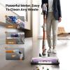imageAGAGLUCKY Stick Vacuum Cleaner Powerful Suction with SelfCollecting Dust Bin 3in1 Upright Rechargeable Vacuum Cleaners for Home Pet Hair Hardwood Floors Carpets PurplePurple